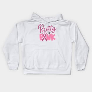 pretty in pink Kids Hoodie